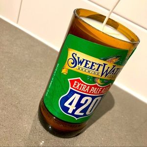 Sweetwater 420 bottle Candle